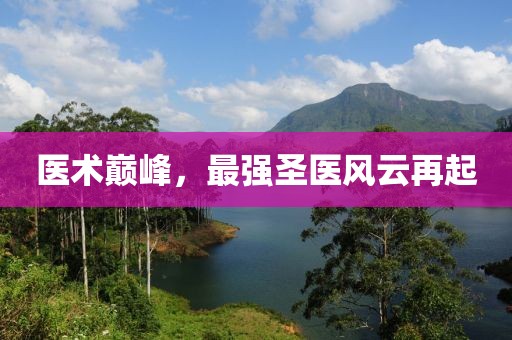 医术巅峰，最强圣医风云再起