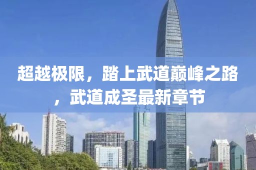 超越极限，踏上武道巅峰之路，武道成圣最新章节