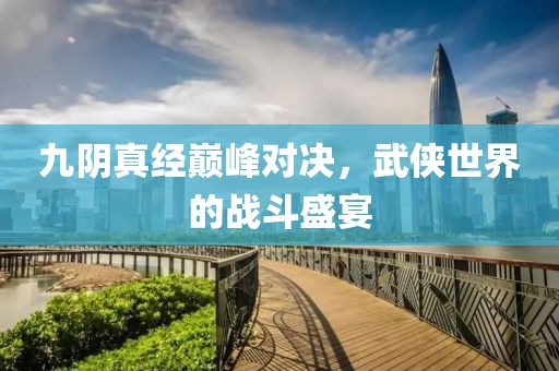 九阴真经巅峰对决，武侠世界的战斗盛宴