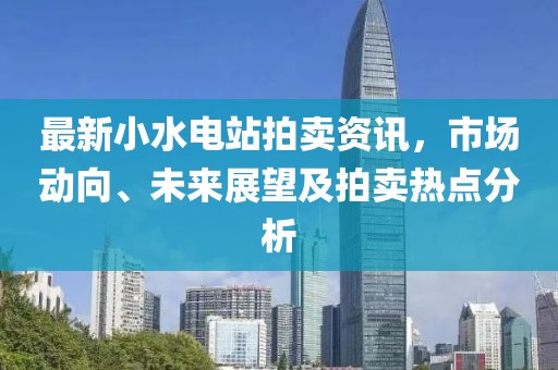 最新小水电站拍卖资讯，市场动向、未来展望及拍卖热点分析