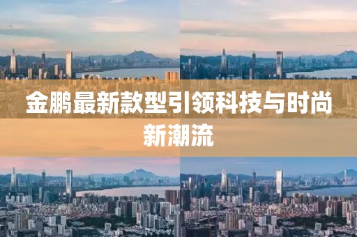 金鹏最新款型引领科技与时尚新潮流