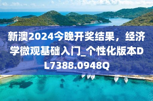 新澳2024今晚开奖结果，经济学微观基础入门_个性化版本DL7388.0948Q