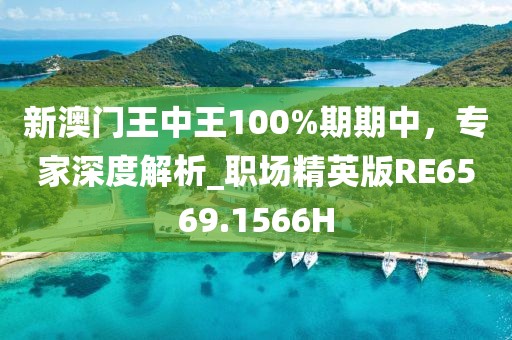 新澳门王中王100%期期中，专家深度解析_职场精英版RE6569.1566H