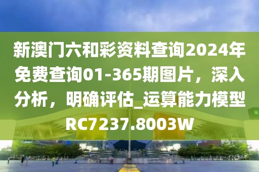 新澳门六和彩资料查询2024年免费查询01-365期图片，深入分析，明确评估_运算能力模型RC7237.8003W