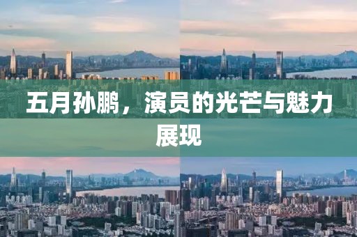 五月孙鹏，演员的光芒与魅力展现