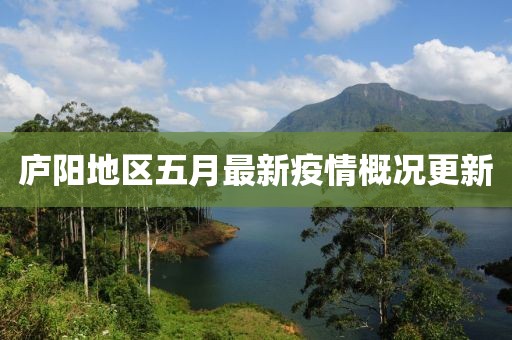 庐阳地区五月最新疫情概况更新