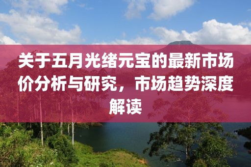关于五月光绪元宝的最新市场价分析与研究，市场趋势深度解读