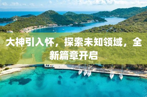 大神引入怀，探索未知领域，全新篇章开启