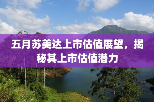 五月苏美达上市估值展望，揭秘其上市估值潜力