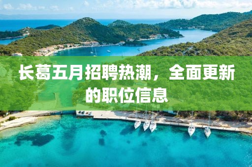 长葛五月招聘热潮，全面更新的职位信息