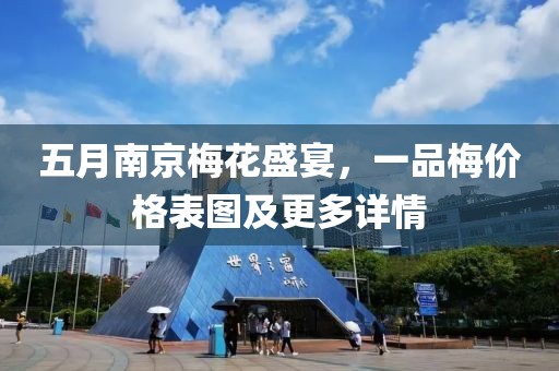 五月南京梅花盛宴，一品梅价格表图及更多详情