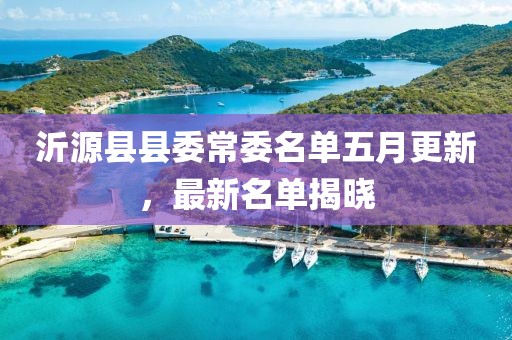沂源县县委常委名单五月更新，最新名单揭晓