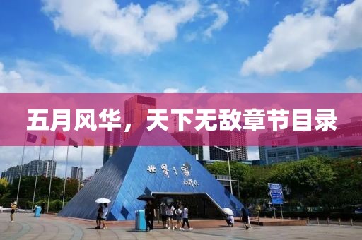 五月风华，天下无敌章节目录