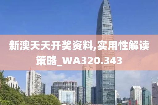 新澳天天开奖资料,实用性解读策略_WA320.343
