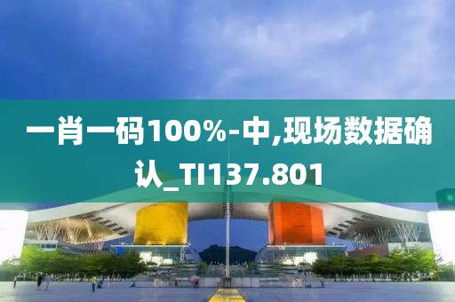 一肖一码100%-中,现场数据确认_TI137.801