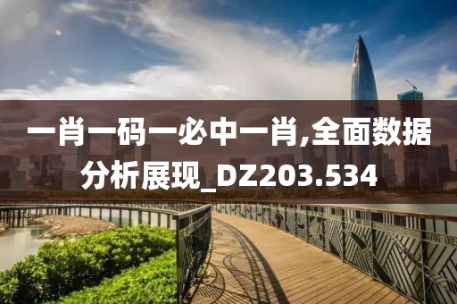 一肖一码一必中一肖,全面数据分析展现_DZ203.534