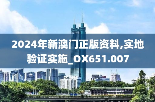 2024年新澳门正版资料,实地验证实施_OX651.007