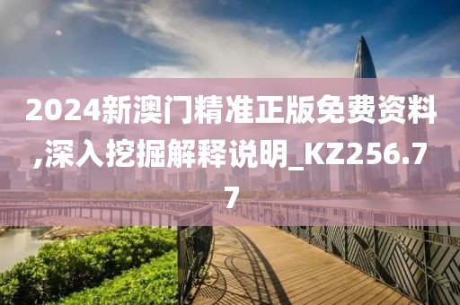 2024新澳门精准正版免费资料,深入挖掘解释说明_KZ256.77