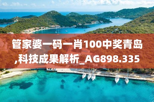 管家婆一码一肖100中奖青岛,科技成果解析_AG898.335