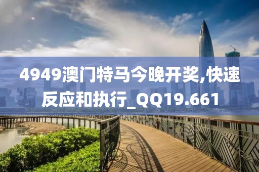 4949澳门特马今晚开奖,快速反应和执行_QQ19.661
