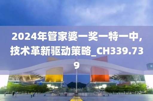 2024年管家婆一奖一特一中,技术革新驱动策略_CH339.739