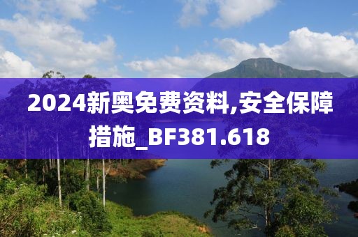 2024新奥免费资料,安全保障措施_BF381.618