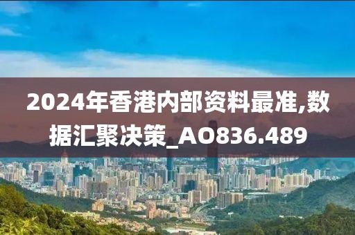 2024年香港内部资料最准,数据汇聚决策_AO836.489