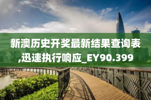 新澳历史开奖最新结果查询表,迅速执行响应_EY90.399