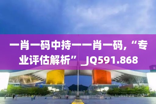 一肖一码中持一一肖一码,“专业评估解析”_JQ591.868