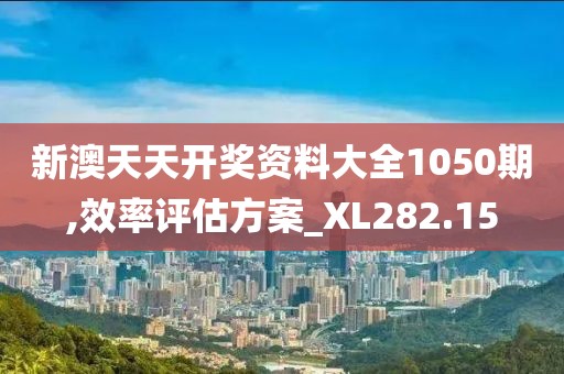 新澳天天开奖资料大全1050期,效率评估方案_XL282.15