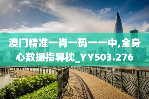 澳门精准一肖一码一一中,全身心数据指导枕_YY503.276