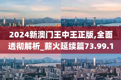 2024新澳门王中王正版,全面透彻解析_薪火延续篇73.99.1