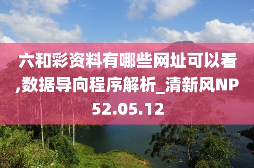 六和彩资料有哪些网址可以看,数据导向程序解析_清新风NP52.05.12
