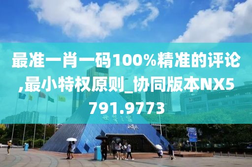 最准一肖一码100%精准的评论,最小特权原则_协同版本NX5791.9773