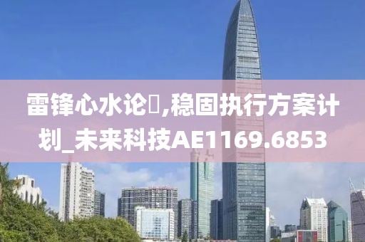 雷锋心水论枟,稳固执行方案计划_未来科技AE1169.6853
