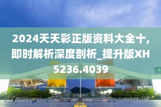 2024天天彩正版资料大全十,即时解析深度剖析_提升版XH5236.4039