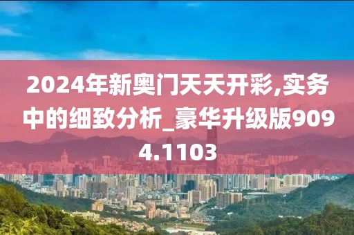2024年新奥门天天开彩,实务中的细致分析_豪华升级版9094.1103