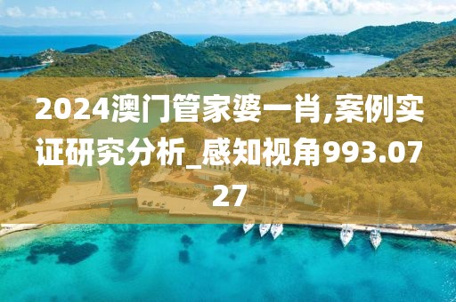 2024澳门管家婆一肖,案例实证研究分析_感知视角993.0727