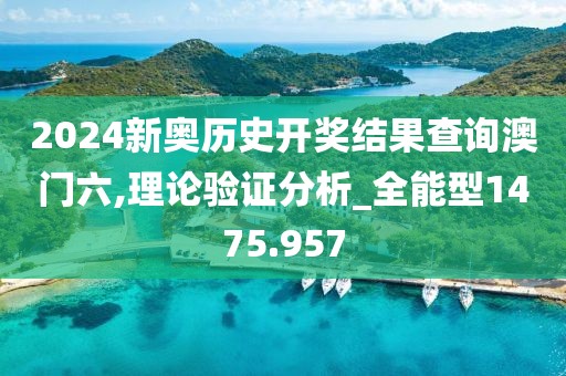 2024新奥历史开奖结果查询澳门六,理论验证分析_全能型1475.957