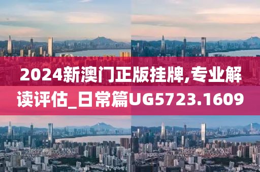2024新澳门正版挂牌,专业解读评估_日常篇UG5723.1609