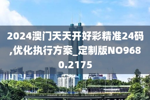 2024澳门天天开好彩精准24码,优化执行方案_定制版NO9680.2175