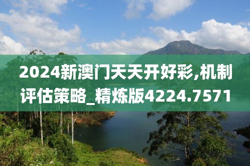 2024新澳门天天开好彩,机制评估策略_精炼版4224.7571