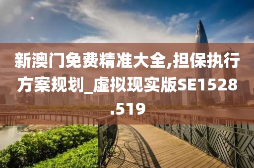 新澳门免费精准大全,担保执行方案规划_虚拟现实版SE1528.519