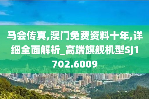 马会传真,澳门免费资料十年,详细全面解析_高端旗舰机型SJ1702.6009