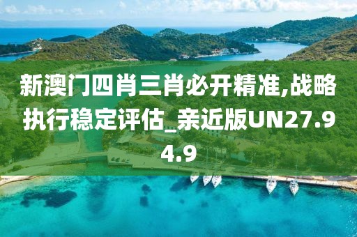 新澳门四肖三肖必开精准,战略执行稳定评估_亲近版UN27.94.9