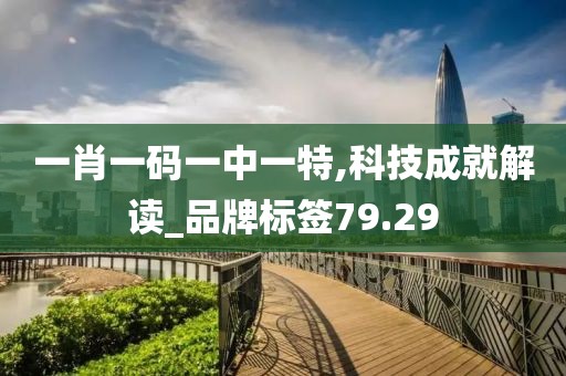 一肖一码一中一特,科技成就解读_品牌标签79.29