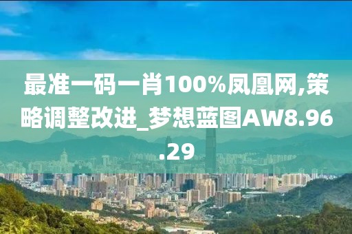 最准一码一肖100%凤凰网,策略调整改进_梦想蓝图AW8.96.29