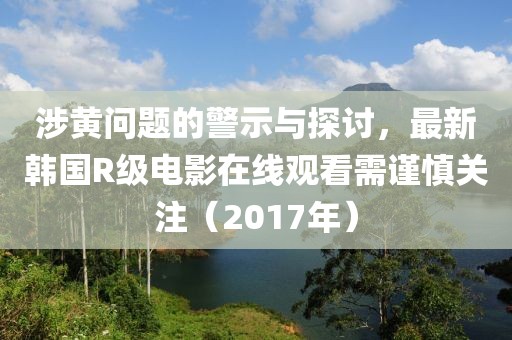 涉黄问题的警示与探讨，最新韩国R级电影在线观看需谨慎关注（2017年）