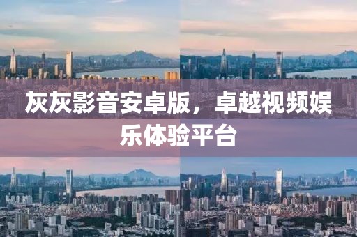 灰灰影音安卓版，卓越视频娱乐体验平台