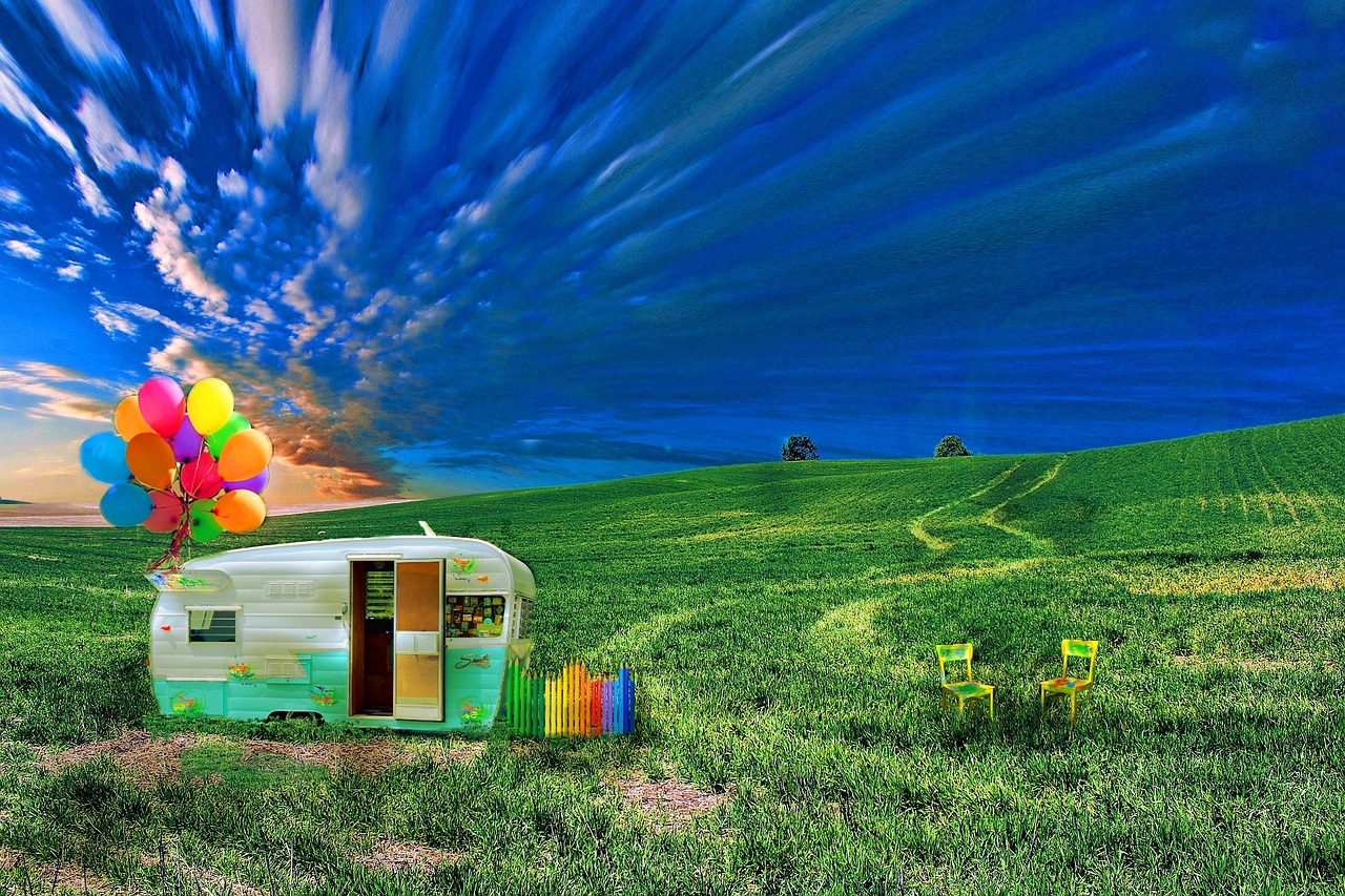 探索二次元世界的春天魅力，四月动漫风景图片欣赏